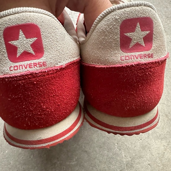 CONVERSE rare red retro lace up sneaker mens 10 - Picture 5 of 12